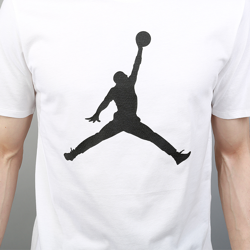 мужская белая футболка Jordan Sportswear Iconic Jumpman 908017-103 - цена, описание, фото 2